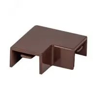 Поворот 90 гр. (15х10) (4 шт) Plast EKF под темное дерево в Москве Поворот 90 гр. (15х10) (4 шт) Plast EKF под темное дерево - foto