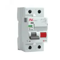 Устройство защитного отключения DV 2P 40А/ 30мА (A) EKF AVERES в Москве Устройство защитного отключения DV 2P 40А/ 30мА (A) EKF AVERES - foto
