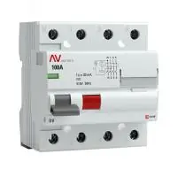 Устройство защитного отключения DV 4P 100А/ 30мА (AC) EKF AVERES в Москве Устройство защитного отключения DV 4P 100А/ 30мА (AC) EKF AVERES - foto
